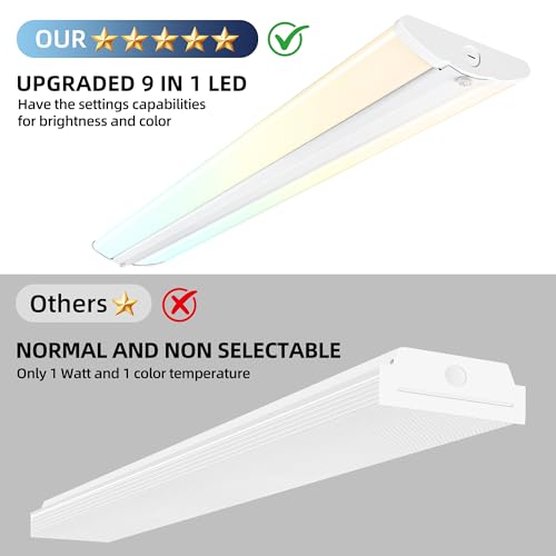 4FT 6.4" W LED Wraparound Light