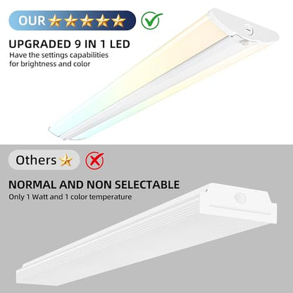 4FT 6.4" W LED Wraparound Light