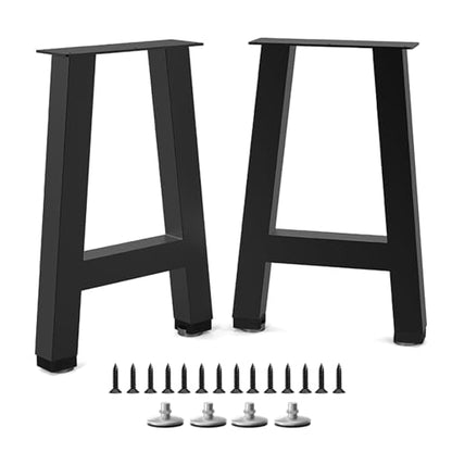 Table Legs Black Set of 2