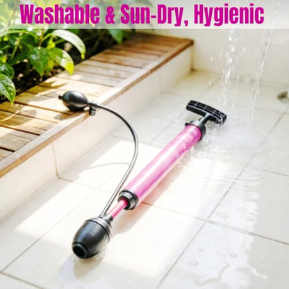 Manual Drain Unclogger (Purple)