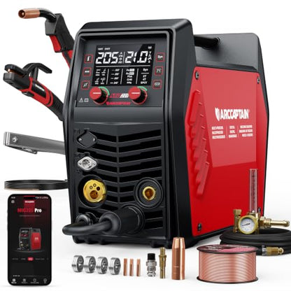 MIG205 Pro MIG Welder 205A 120V 240V 6