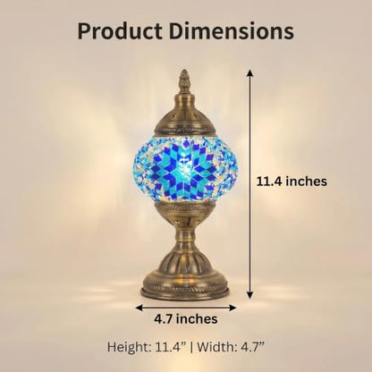 DIY Turkish Mosaic Lamp Kit with Gift Box