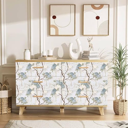 Vintage Floral Peel and Stick Wallpaper