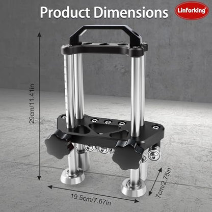 Sheet Metal Tools 2 Station Metal Bender (Black)