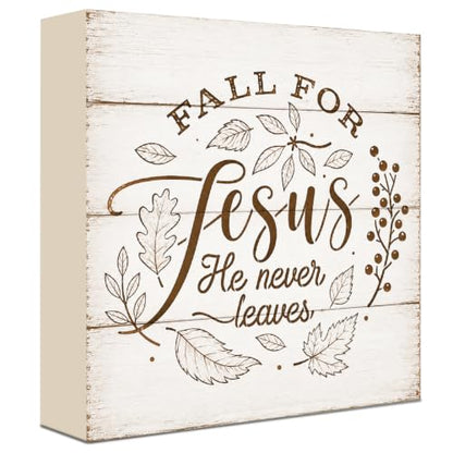 Fall Decorations for Home Wood Sign Fall Decor Shelf Decor