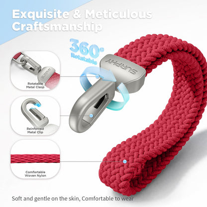 Elastic Phone Wrist Strap (Red)