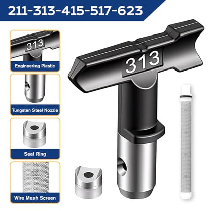 12 PCS Airless Paint Sprayer Gun Kit