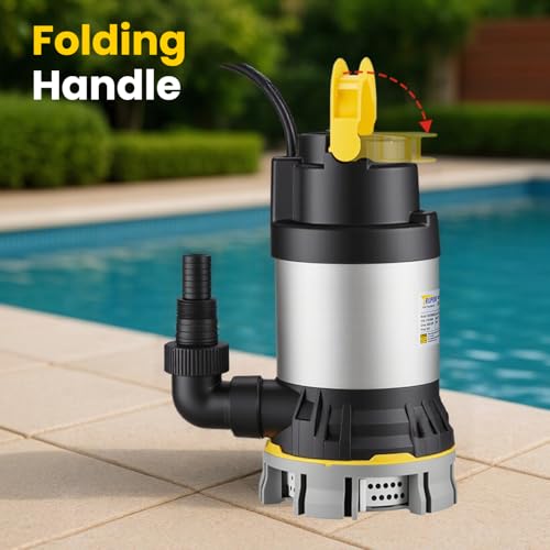 1 HP Sump Pump 4000 GPH Clean