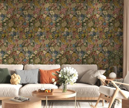 Vintage Peel and Stick Wallpaper Floral Contact Paper