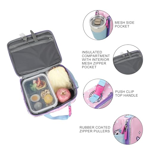 Disney Minnie Mouse Classic Insulated Character Lunchbox (Minnie Mouse Classic Pink)