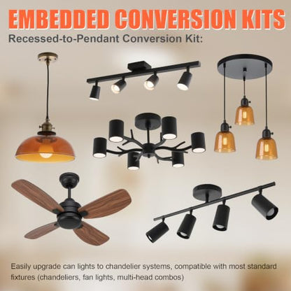 Can Light Conversion Kit to Pendant