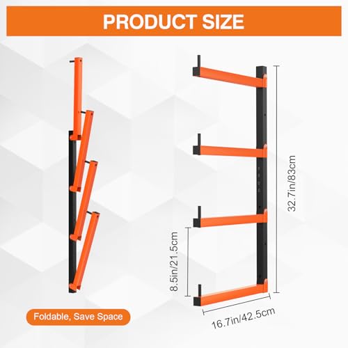 4 Level Lumber Storage Rack