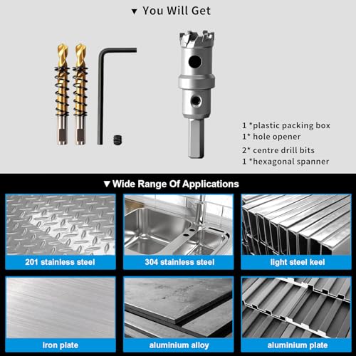 Tungsten Carbide Hole Saw for Stainless Steel and Metal