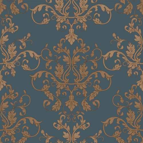 Vintage Damask Peel and Stick Wallpaper