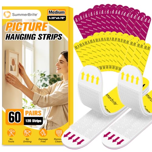 Picture Hanging Strips Heavy Duty