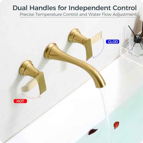 Wall Mount Tub Filler