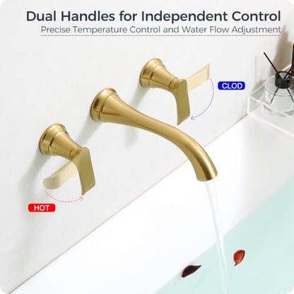 Wall Mount Tub Filler