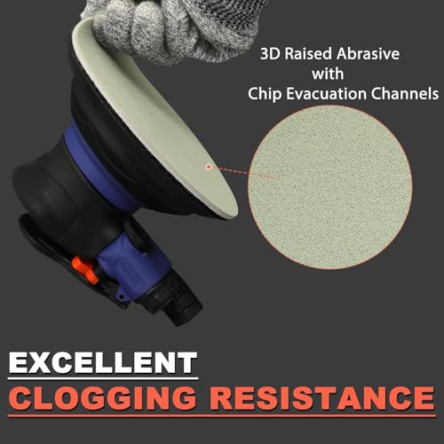 6 Inch Foam Hook & Loop Sanding Discs