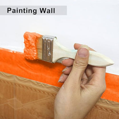1.5 Inch Wide Masking Tape (Orange)