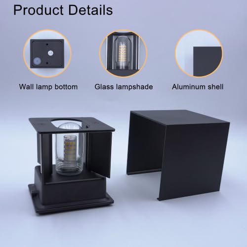 2 Pack LED Wall Sconces