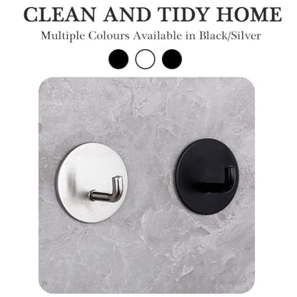 Adhesive Hooks for Hanging Wall Hook Self Adhesive Key Hat Coat