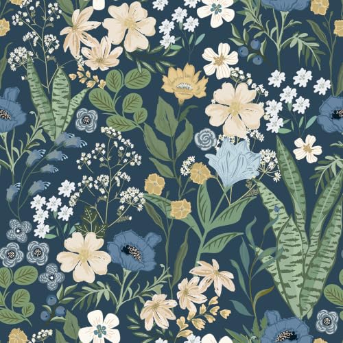Floral Peel and Stick Wallpaper Floral Contact Paper Flower Wallpaper Peel and Stick Self Adhesive Wall Paper