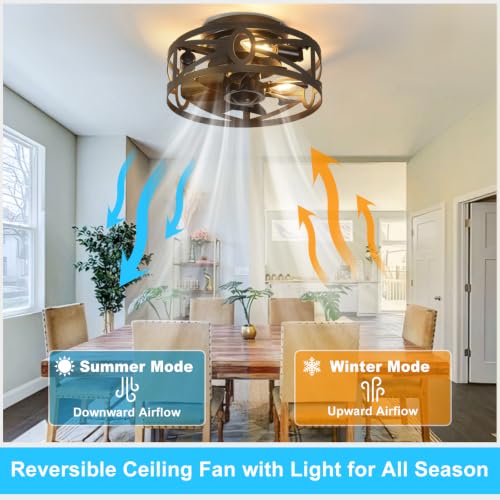 Flush Mount Ceiling Fan