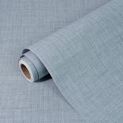 Grasscloth Peel and Stick Wallpaper Textured Contact Paper Faux Linen Removable Self Adhesive Vinyl Wallpaper for Bedroom Living Room Cabinets