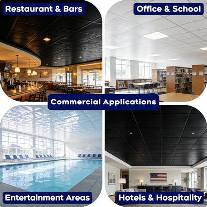 Premium PVC Smooth Drop Ceiling Tiles