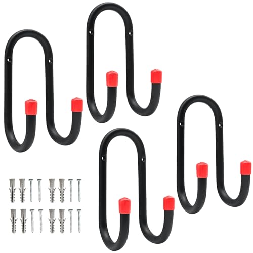 4 Packs Heavy Duty Metal Wall Hooks