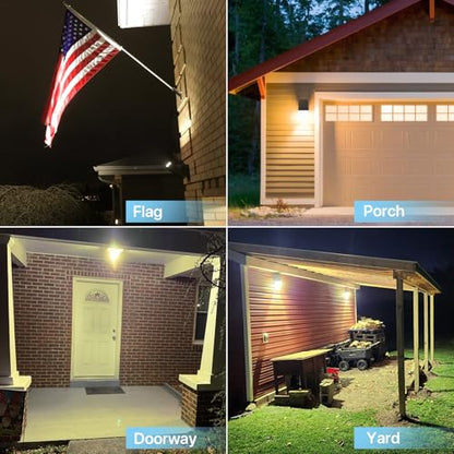 LED Wall Pack with Dusk to Down photocell