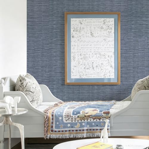 Grasscloth Peel and Stick Wallpaper Faux Linen Wallpaper Vinyl