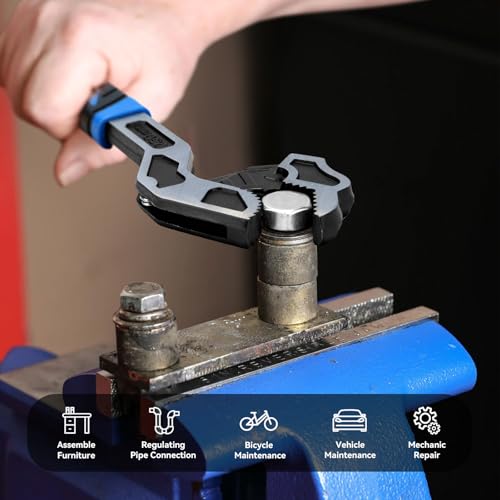 Adjustable Wrench with Cushion Grip