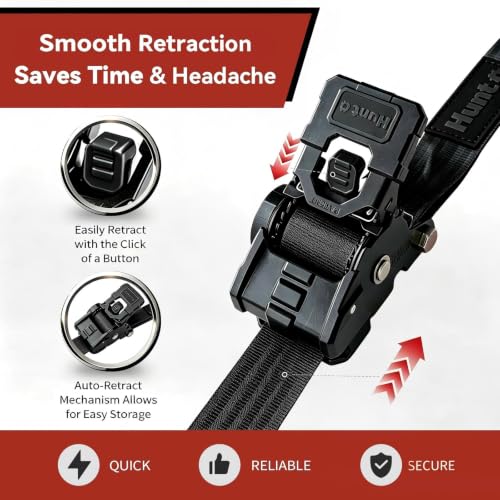 Retractable Ratchet Straps