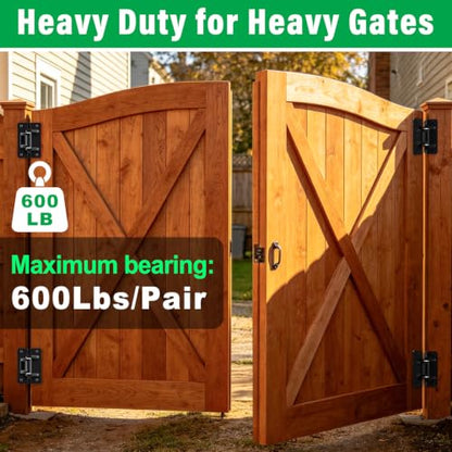 Heavy Duty Gate Hinges for Farm & Driveway Gates