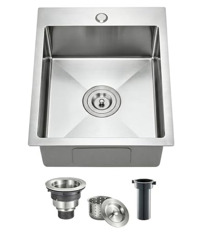 Drop in Kitchen Sink Single Bowl