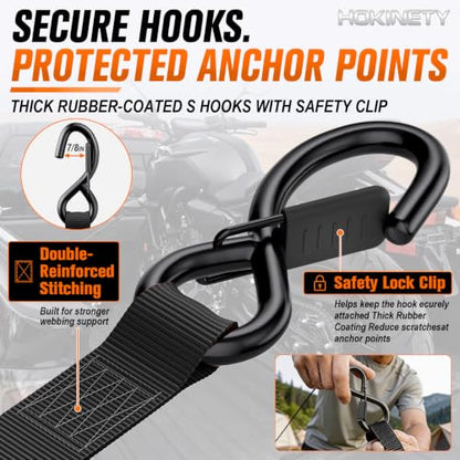 Retractable Ratchet Straps