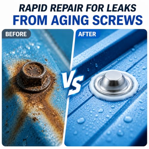 Metal Screw Roof Caps