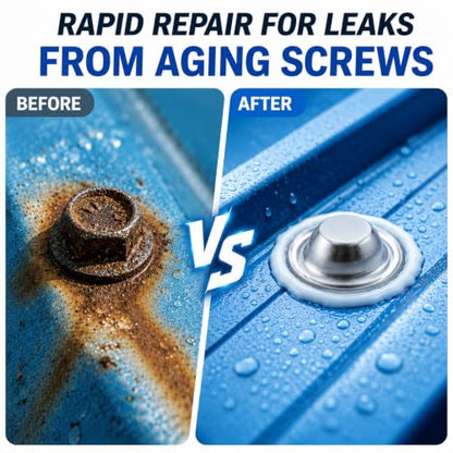 Metal Screw Roof Caps