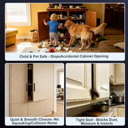 Magnetic Door Catches Adhesive Door Magnets NO Drill