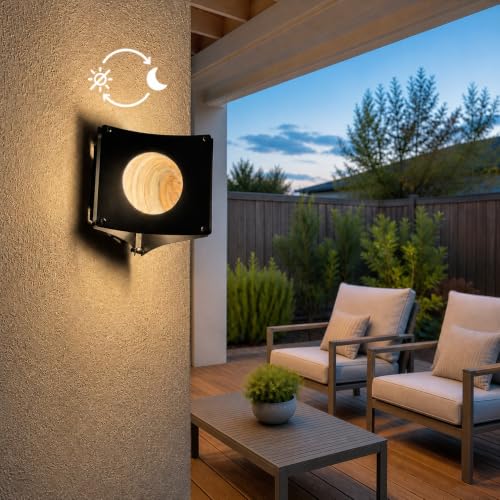 Dusk to Dawn Outdoor Wall Light