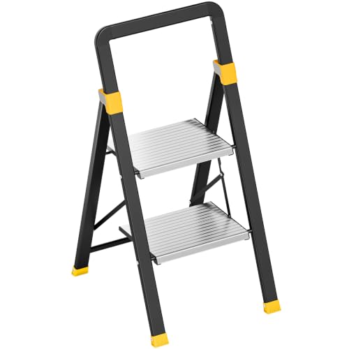 Step Ladder Lightweight Aluminum Folding Step Stool for Adults