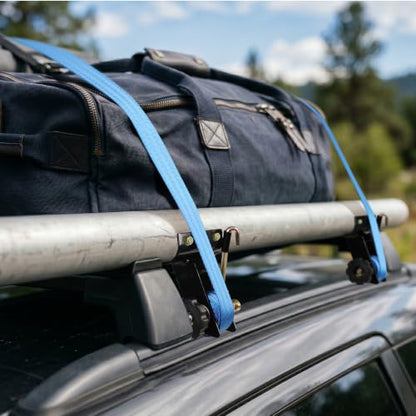 Ladder Rack Ratchet Straps with J