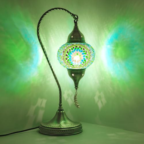 Turkish Moroccan Mosaic Table Lamp
