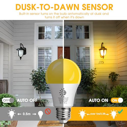Dusk to Dawn Bug Light Bulbs Outdoor