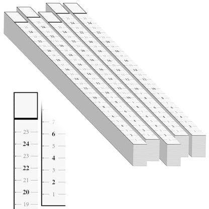 Attic Measuring Rulers
