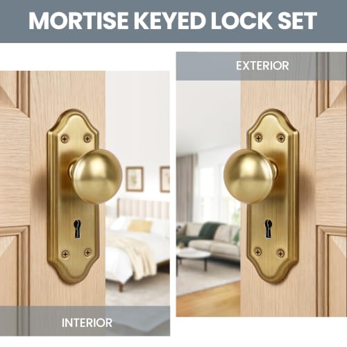 Mortise Lock Set for Interior Door