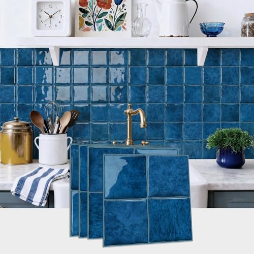 3D Peel and Stick Kitchen Backsplash Tile Stickers Decal Panel