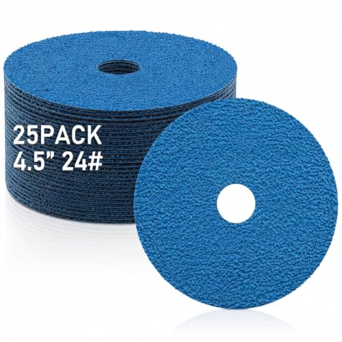 4.5 Inch Zirconia Resin Fiber Sanding and Grinding Discs