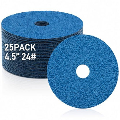 4.5 Inch Zirconia Resin Fiber Sanding and Grinding Discs